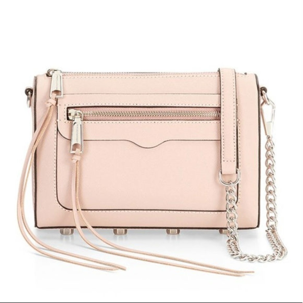 💕REBECCA MINKOFF💕 Avery Mini Crossbody Bag Vintage Pink NWT